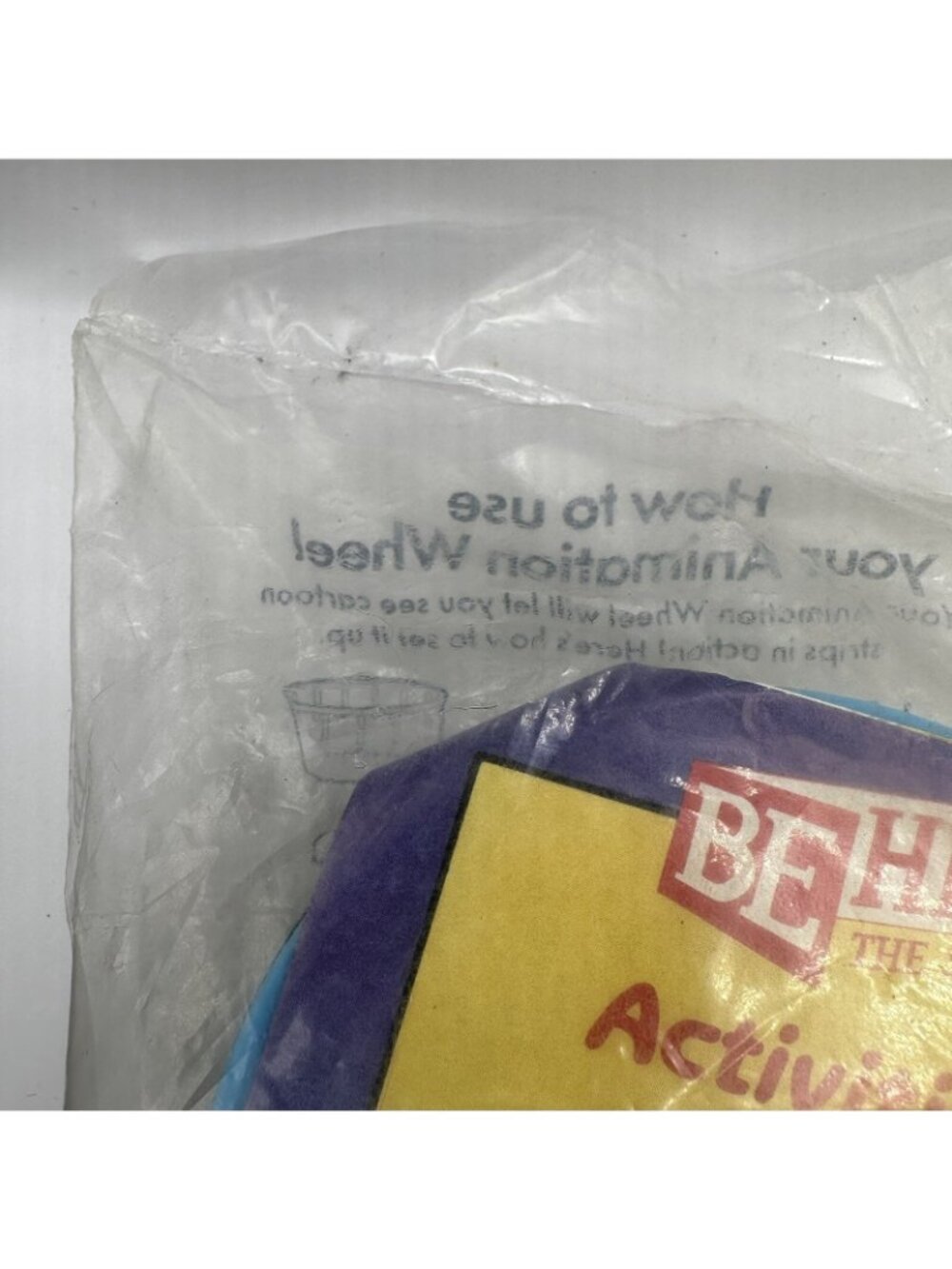 Vintage 1992 McDonald’s Happy Meal Animation Wheel Behind the Scenes NIP - Picture 2 of 10